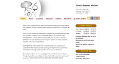 Desktop Screenshot of chensexpresskitchen.com